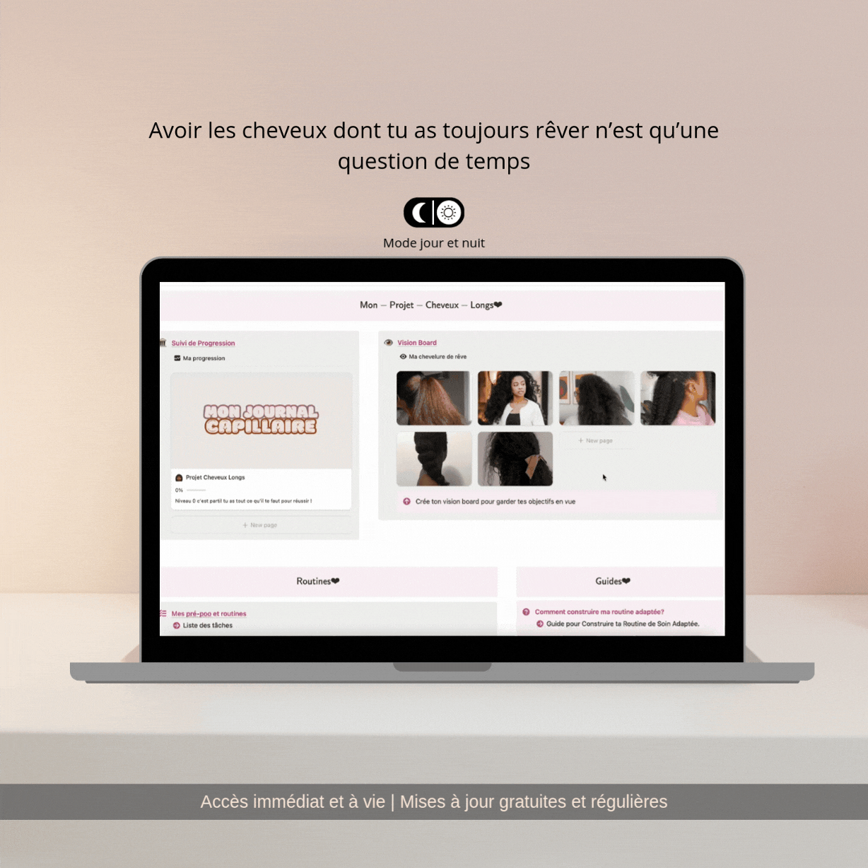 Mon Journal de Suivi Capillaire 3 mois